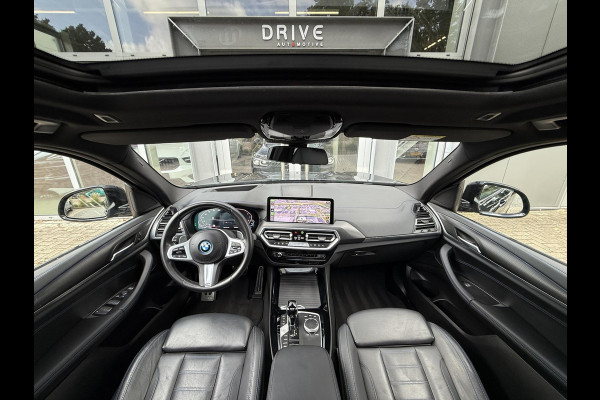 BMW X3 xDrive30e High Ex. M-Sport|SOH95%|Pano|Laser|HUD|360Cam|HiFi|Carbon zwart