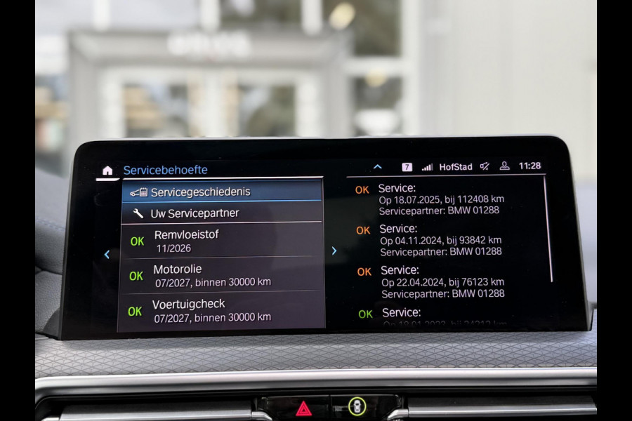 BMW X3 xDrive30e High Ex. M-Sport|SOH95%|Pano|Laser|HUD|360Cam|HiFi|Carbon zwart