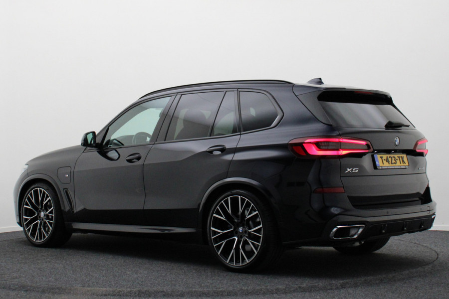 BMW X5 xDrive45e High Executive M Sport Panoramadak, Luchtvering, ACC, H&K, Head-Up, 360° Camera, Trekhaak, 22"