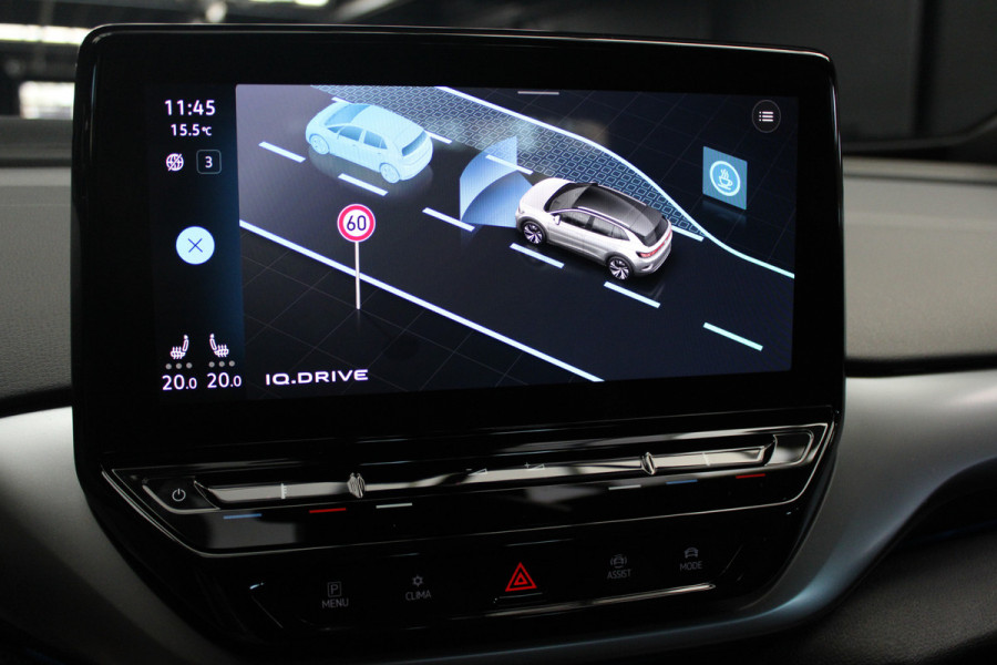Volkswagen ID.4 Navi ACC Camera Warmtepomp PDC Stuurverwarm. Carplay 19" LM velgen Climate voor & achter Interieur voorverwarming & koeling