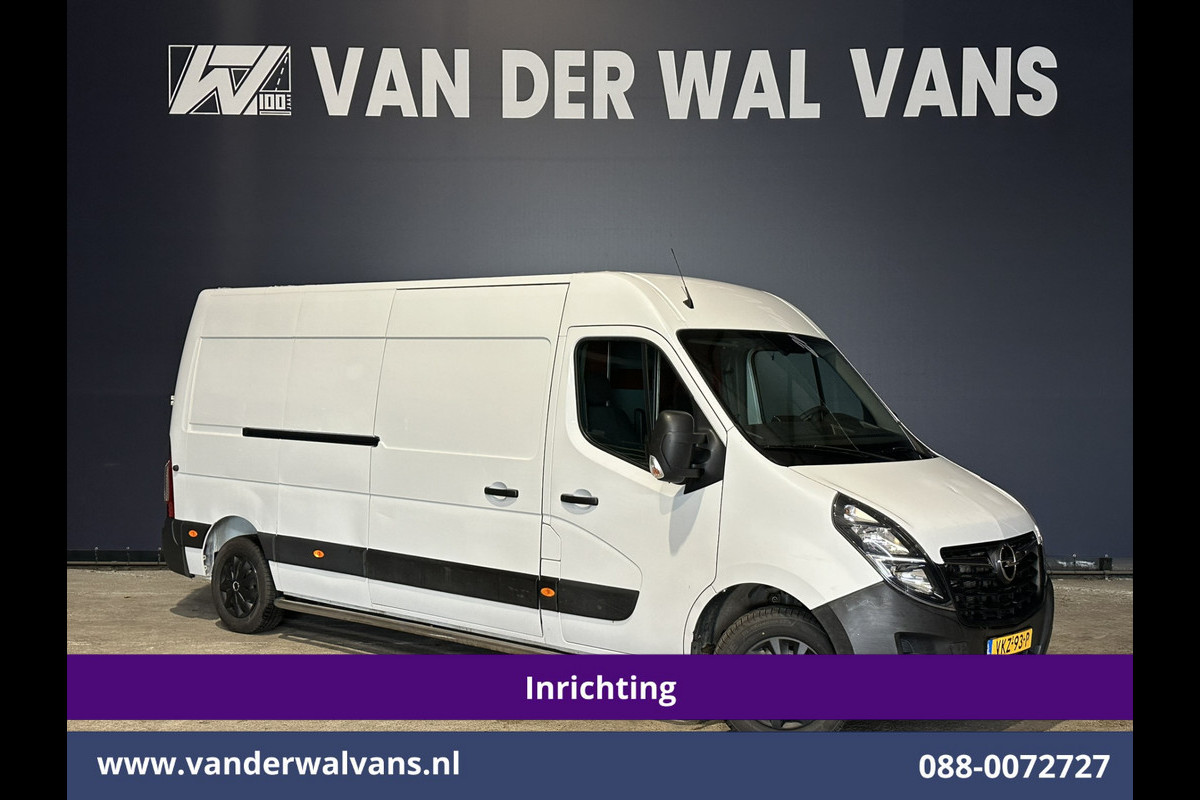 Opel Movano 2.3 Turbo 136pk L3H2 Post NL inrichting Euro6 Airco | Camera | Cruisecontrol Sidebars, Parkeersensoren