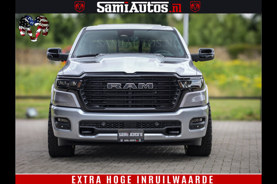 Dodge Ram 1500 Night Premium | Full Option | De Meest Luxe Pick-Up in zijn Klasse | Comfortabele Dubbele Cabine met Royale 5 Zitplaatsen | BPM vrij | Nu Leverbaar uit Voorraad | Voorraad Nr 2215 - 4984