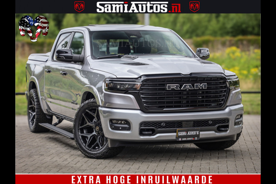 Dodge Ram 1500 Night Premium | Full Option | De Meest Luxe Pick-Up in zijn Klasse | Comfortabele Dubbele Cabine met Royale 5 Zitplaatsen | BPM vrij | Nu Leverbaar uit Voorraad | Voorraad Nr 2215 - 4984