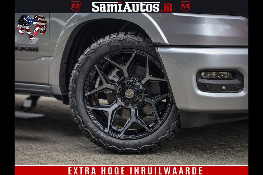 Dodge Ram 1500 Night Premium | Full Option | De Meest Luxe Pick-Up in zijn Klasse | Comfortabele Dubbele Cabine met Royale 5 Zitplaatsen | BPM vrij | Nu Leverbaar uit Voorraad | Voorraad Nr 2215 - 4984