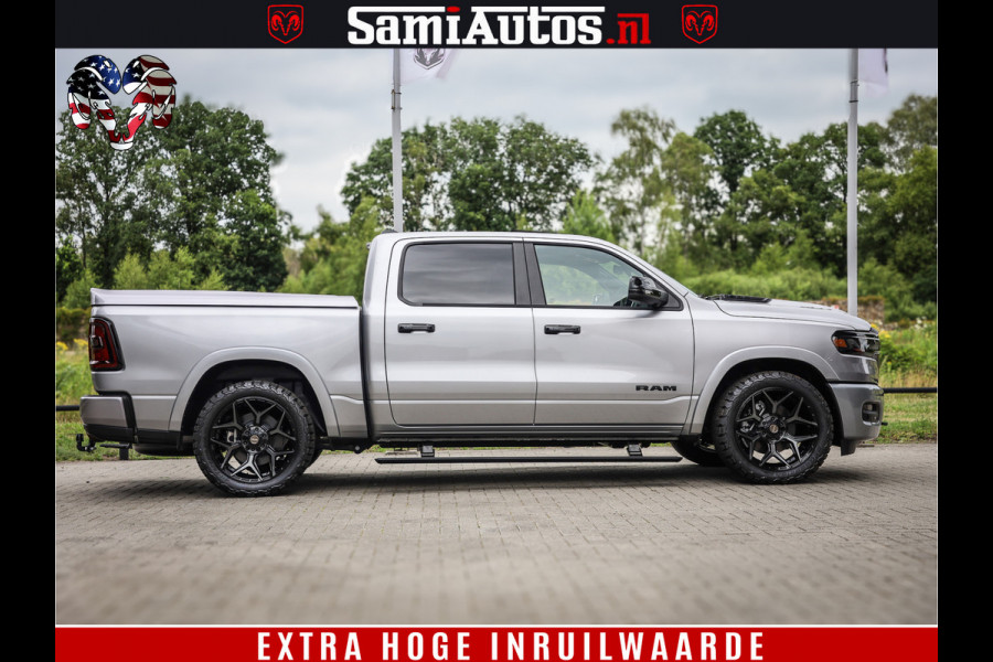 Dodge Ram 1500 Night Premium | Full Option | De Meest Luxe Pick-Up in zijn Klasse | Comfortabele Dubbele Cabine met Royale 5 Zitplaatsen | BPM vrij | Nu Leverbaar uit Voorraad | Voorraad Nr 2215 - 4984