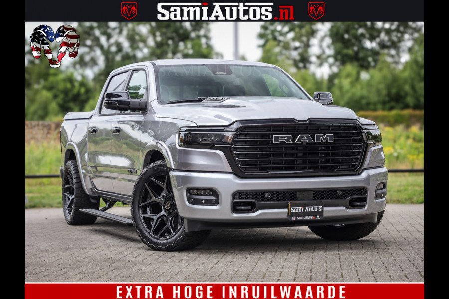 Dodge Ram 1500 Night Premium | Full Option | De Meest Luxe Pick-Up in zijn Klasse | Comfortabele Dubbele Cabine met Royale 5 Zitplaatsen | BPM vrij | Nu Leverbaar uit Voorraad | Voorraad Nr 2215 - 4984