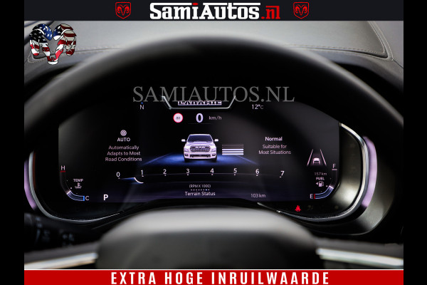Dodge Ram 1500 Night Premium | Full Option | De Meest Luxe Pick-Up in zijn Klasse | Comfortabele Dubbele Cabine met Royale 5 Zitplaatsen | BPM vrij | Nu Leverbaar uit Voorraad | Voorraad Nr 2215 - 4984