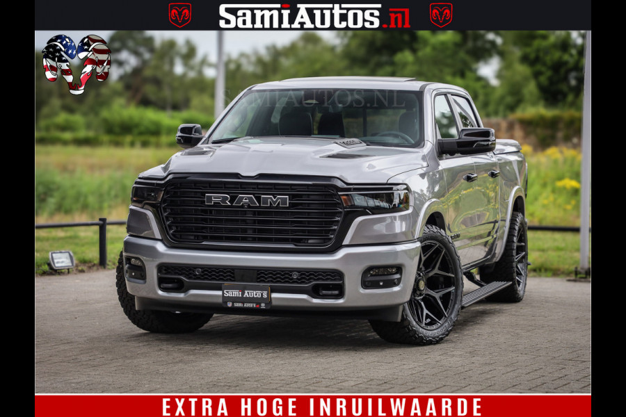 Dodge Ram 1500 Night Premium | Full Option | De Meest Luxe Pick-Up in zijn Klasse | Comfortabele Dubbele Cabine met Royale 5 Zitplaatsen | BPM vrij | Nu Leverbaar uit Voorraad | Voorraad Nr 2215 - 4984