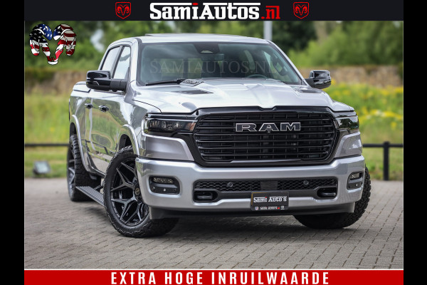 Dodge Ram 1500 Night Premium | Full Option | De Meest Luxe Pick-Up in zijn Klasse | Comfortabele Dubbele Cabine met Royale 5 Zitplaatsen | BPM vrij | Nu Leverbaar uit Voorraad | Voorraad Nr 2215 - 4984