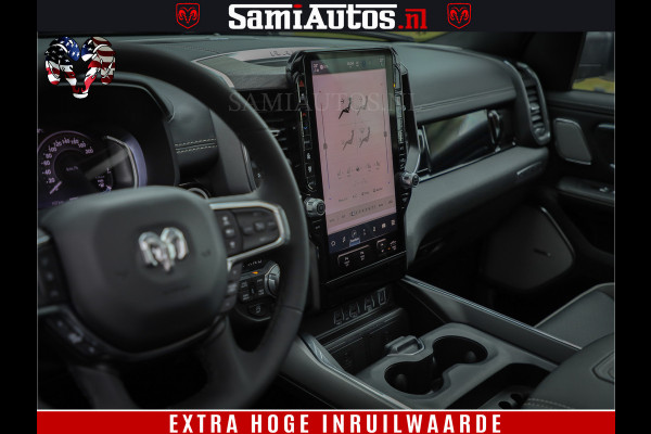 Dodge Ram 1500 Night Premium | Full Option | De Meest Luxe Pick-Up in zijn Klasse | Comfortabele Dubbele Cabine met Royale 5 Zitplaatsen | BPM vrij | Nu Leverbaar uit Voorraad | Voorraad Nr 2215 - 4984