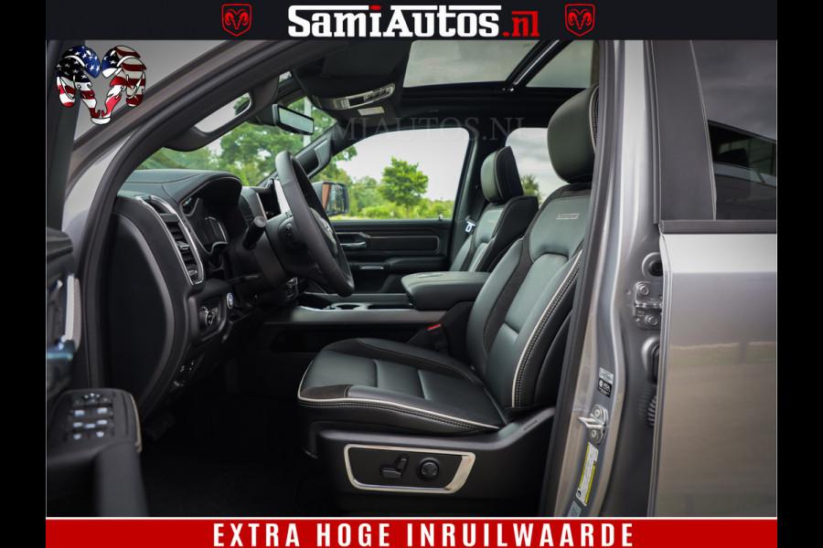 Dodge Ram 1500 Night Premium | Full Option | De Meest Luxe Pick-Up in zijn Klasse | Comfortabele Dubbele Cabine met Royale 5 Zitplaatsen | BPM vrij | Nu Leverbaar uit Voorraad | Voorraad Nr 2215 - 4984