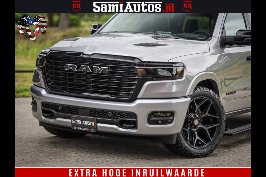 Dodge Ram 1500 Night Premium | Full Option | De Meest Luxe Pick-Up in zijn Klasse | Comfortabele Dubbele Cabine met Royale 5 Zitplaatsen | BPM vrij | Nu Leverbaar uit Voorraad | Voorraad Nr 2215 - 4984