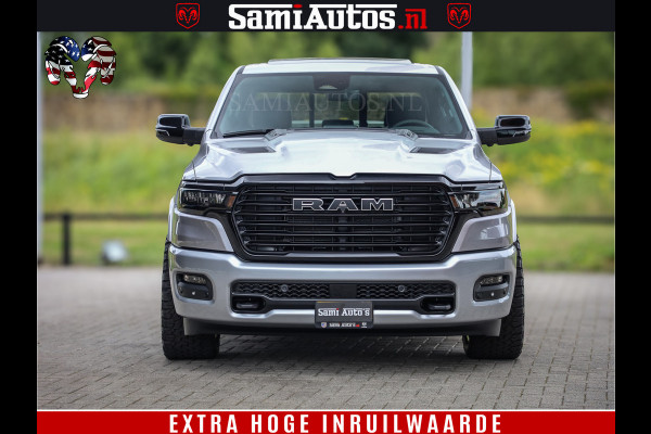 Dodge Ram 1500 Night Premium | Full Option | De Meest Luxe Pick-Up in zijn Klasse | Comfortabele Dubbele Cabine met Royale 5 Zitplaatsen | BPM vrij | Nu Leverbaar uit Voorraad | Voorraad Nr 2215 - 4984