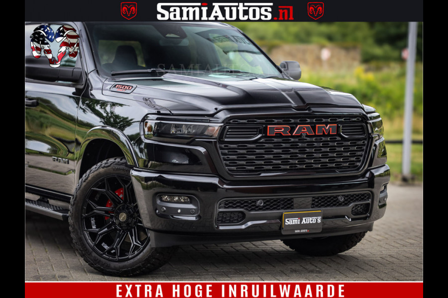 Dodge Ram TradesMan 6 Persoons Uitvoering | 420Pk 636Nm | Pick-Up | Comfortabele Dubbele Cabine met Royale 6 Zitplaatsen | BPM vrij | Nu Leverbaar uit Voorraad | Voorraad Nr 2217- 2911