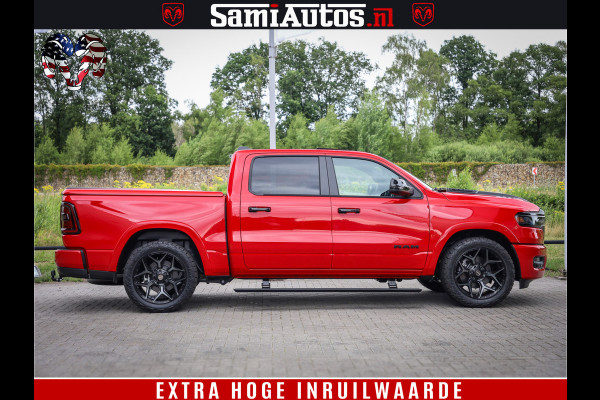 Dodge Ram 1500 Night Premium | RED DEVIL | Full Option | De Meest Luxe Pick-Up in zijn Klasse | Comfortabele Dubbele Cabine met Royale 5 Zitplaatsen | BPM vrij | Nu Leverbaar uit Voorraad | Voorraad Nr 2226 - 4993