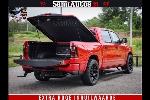 Dodge Ram 1500 Night Premium | RED DEVIL | Full Option | De Meest Luxe Pick-Up in zijn Klasse | Comfortabele Dubbele Cabine met Royale 5 Zitplaatsen | BPM vrij | Nu Leverbaar uit Voorraad | Voorraad Nr 2226 - 4993