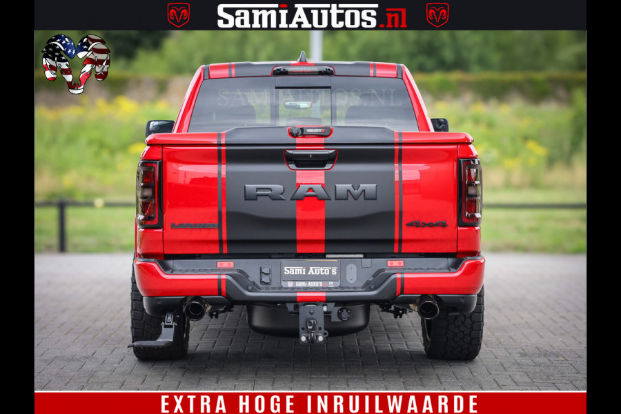 Dodge Ram 1500 Night Premium | RED DEVIL | Full Option | De Meest Luxe Pick-Up in zijn Klasse | Comfortabele Dubbele Cabine met Royale 5 Zitplaatsen | BPM vrij | Nu Leverbaar uit Voorraad | Voorraad Nr 2226 - 4993