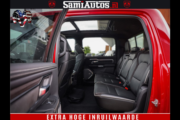 Dodge Ram 1500 Night Premium | RED DEVIL | Full Option | De Meest Luxe Pick-Up in zijn Klasse | Comfortabele Dubbele Cabine met Royale 5 Zitplaatsen | BPM vrij | Nu Leverbaar uit Voorraad | Voorraad Nr 2226 - 4993