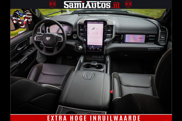 Dodge Ram 1500 Night Premium | RED DEVIL | Full Option | De Meest Luxe Pick-Up in zijn Klasse | Comfortabele Dubbele Cabine met Royale 5 Zitplaatsen | BPM vrij | Nu Leverbaar uit Voorraad | Voorraad Nr 2226 - 4993
