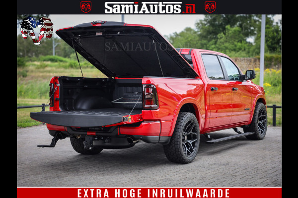 Dodge Ram 1500 Night Premium | RED DEVIL | Full Option | De Meest Luxe Pick-Up in zijn Klasse | Comfortabele Dubbele Cabine met Royale 5 Zitplaatsen | BPM vrij | Nu Leverbaar uit Voorraad | Voorraad Nr 2226 - 4993