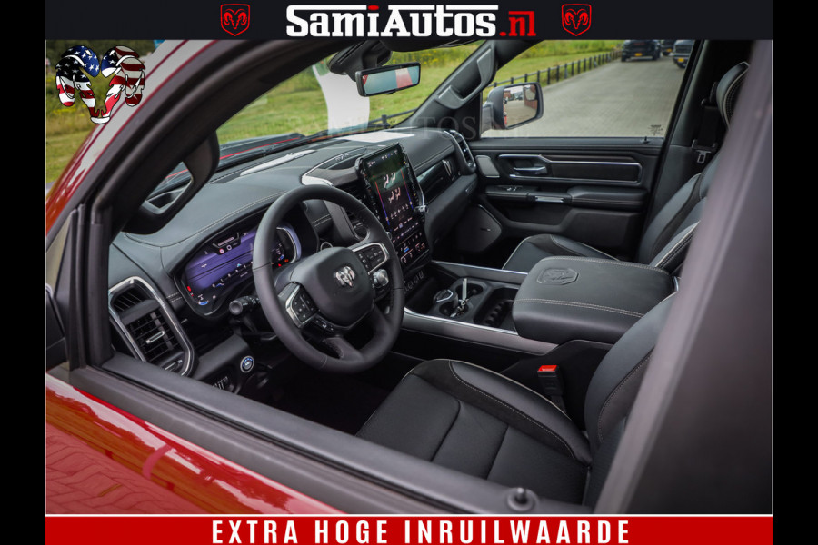 Dodge Ram 1500 Night Premium | RED DEVIL | Full Option | De Meest Luxe Pick-Up in zijn Klasse | Comfortabele Dubbele Cabine met Royale 5 Zitplaatsen | BPM vrij | Nu Leverbaar uit Voorraad | Voorraad Nr 2226 - 4993