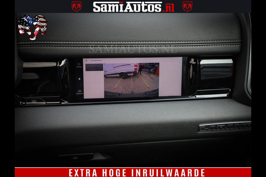Dodge Ram 1500 Laramie Night | Face Lift | 420Pk 636 Nn | Extra Groot Scherm + Passagiers Scherm | Comfortabele Dubbele Cabine met Royale 5 Zitplaatsen | BPM vrij | Nu Leverbaar uit Voorraad | Voorraad Nr  2220 - 5039