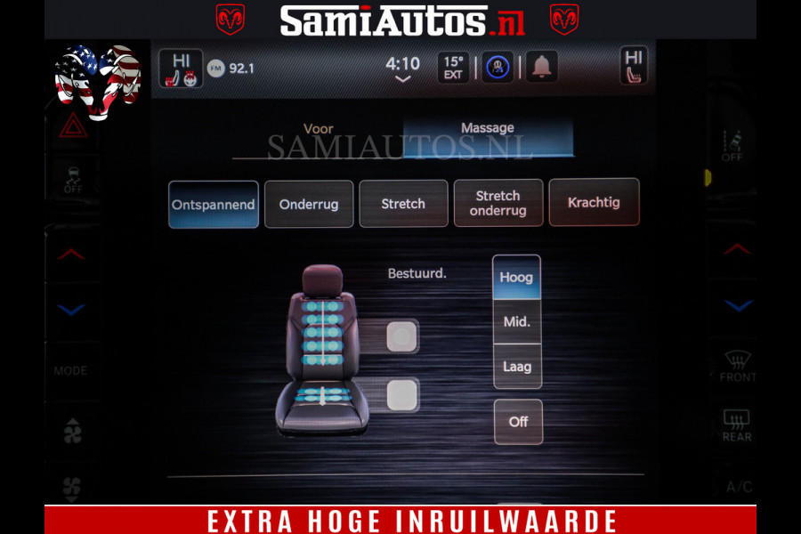 Dodge Ram 1500 Limited Night H.O 540HP 706Nm | Massage + Full Option | De Meest Luxe en Volle Pick-Up in zijn Klasse | Comfortabele Dubbele Cabine met Royale 5 Zitplaatsen | BPM vrij | Nu Leverbaar uit Voorraad | Voorraad Nr 2349 -  5159