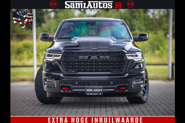 Dodge Ram 1500 Limited Night H.O 540HP 706Nm | Massage + Full Option | De Meest Luxe en Volle Pick-Up in zijn Klasse | Comfortabele Dubbele Cabine met Royale 5 Zitplaatsen | BPM vrij | Nu Leverbaar uit Voorraad | Voorraad Nr 2349 -  5159