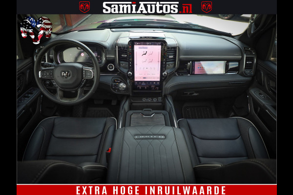 Dodge Ram 1500 Limited Night H.O 540HP 706Nm | Massage + Full Option | De Meest Luxe en Volle Pick-Up in zijn Klasse | Comfortabele Dubbele Cabine met Royale 5 Zitplaatsen | BPM vrij | Nu Leverbaar uit Voorraad | Voorraad Nr 2349 -  5159