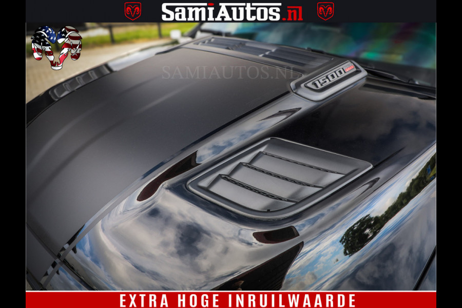 Dodge Ram 1500 Limited Night H.O 540HP 706Nm | Massage + Full Option | De Meest Luxe en Volle Pick-Up in zijn Klasse | Comfortabele Dubbele Cabine met Royale 5 Zitplaatsen | BPM vrij | Nu Leverbaar uit Voorraad | Voorraad Nr 2348 - 5158 Dodge Ram 1500 Limited Night H.O 540HP 706Nm | Massage + Full Option | De Meest Luxe en Volle Pick-Up in zijn Klasse | Comfortabele Dubbele Cabine met Royale 5 Zitplaatsen | BPM vrij | Nu Leverbaar uit Voorraad | Voorraad Nr 2348 - 5158
