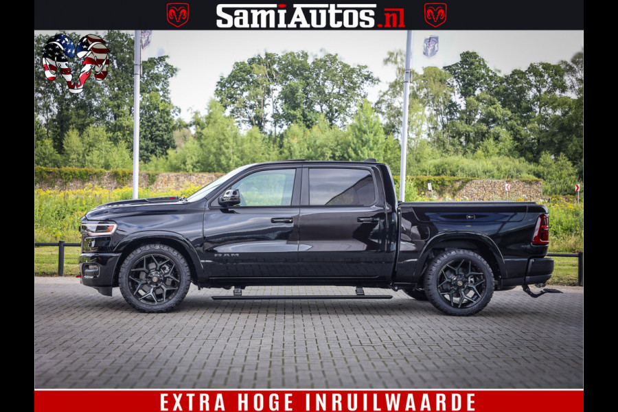 Dodge Ram 1500 Limited Night H.O 540HP 706Nm | Massage + Full Option | De Meest Luxe en Volle Pick-Up in zijn Klasse | Comfortabele Dubbele Cabine met Royale 5 Zitplaatsen | BPM vrij | Nu Leverbaar uit Voorraad | Voorraad Nr 2348 - 5158 Dodge Ram 1500 Limited Night H.O 540HP 706Nm | Massage + Full Option | De Meest Luxe en Volle Pick-Up in zijn Klasse | Comfortabele Dubbele Cabine met Royale 5 Zitplaatsen | BPM vrij | Nu Leverbaar uit Voorraad | Voorraad Nr 2348 - 5158
