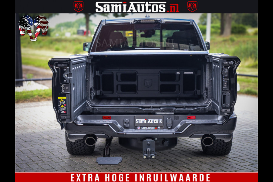 Dodge Ram 1500 Limited Night H.O 540HP 706Nm | Massage + Full Option | De Meest Luxe en Volle Pick-Up in zijn Klasse | Comfortabele Dubbele Cabine met Royale 5 Zitplaatsen | BPM vrij | Nu Leverbaar uit Voorraad | Voorraad Nr 2348 - 5158 Dodge Ram 1500 Limited Night H.O 540HP 706Nm | Massage + Full Option | De Meest Luxe en Volle Pick-Up in zijn Klasse | Comfortabele Dubbele Cabine met Royale 5 Zitplaatsen | BPM vrij | Nu Leverbaar uit Voorraad | Voorraad Nr 2348 - 5158