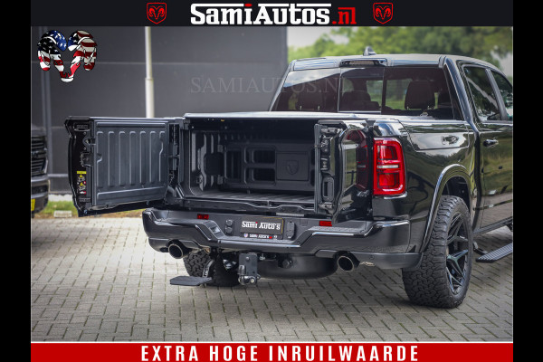 Dodge Ram 1500 Limited Night H.O 540HP 706Nm | Massage + Full Option | De Meest Luxe en Volle Pick-Up in zijn Klasse | Comfortabele Dubbele Cabine met Royale 5 Zitplaatsen | BPM vrij | Nu Leverbaar uit Voorraad | Voorraad Nr 2348 - 5158 Dodge Ram 1500 Limited Night H.O 540HP 706Nm | Massage + Full Option | De Meest Luxe en Volle Pick-Up in zijn Klasse | Comfortabele Dubbele Cabine met Royale 5 Zitplaatsen | BPM vrij | Nu Leverbaar uit Voorraad | Voorraad Nr 2348 - 5158