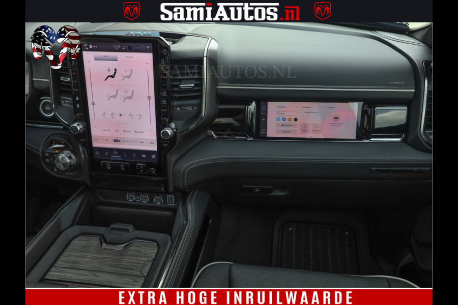 Dodge Ram 1500 Limited Night H.O 540HP 706Nm | Massage + Full Option | De Meest Luxe en Volle Pick-Up in zijn Klasse | Comfortabele Dubbele Cabine met Royale 5 Zitplaatsen | BPM vrij | Nu Leverbaar uit Voorraad | Voorraad Nr 2348 - 5158 Dodge Ram 1500 Limited Night H.O 540HP 706Nm | Massage + Full Option | De Meest Luxe en Volle Pick-Up in zijn Klasse | Comfortabele Dubbele Cabine met Royale 5 Zitplaatsen | BPM vrij | Nu Leverbaar uit Voorraad | Voorraad Nr 2348 - 5158