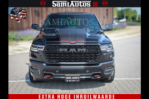 Dodge Ram 1500 Limited Night High Output 540HP 706Nm | Massage + Full Option | De Meest Luxe en Volle Pick-Up in zijn Klasse | Comfortabele Dubbele Cabine met Royale 5 Zitplaatsen | BPM vrij | Nu Leverbaar uit Voorraad | Voorraad Nr 2331 - 5133