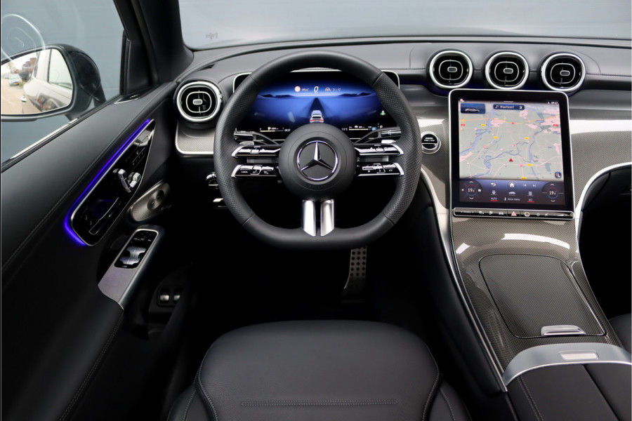 Mercedes-Benz GLC Coupé 400e 4MATIC Premium AMG Line | Distronic+ | Burmester | Memory | Trekhaak | Panoramadak | Surround Camera | Keyless Go | Digital Light | Stuurwiel Verwarmd | Rijassistentiepakket+ | Luchtreinigingspakket |