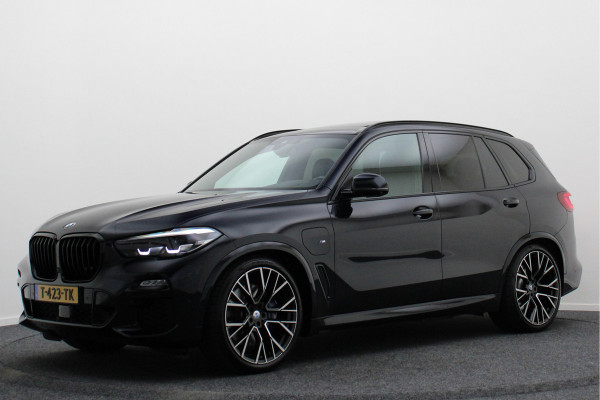 BMW X5 xDrive45e High Executive M Sport Panoramadak, Luchtvering, ACC, H&K, Head-Up, 360° Camera, Trekhaak, 22"