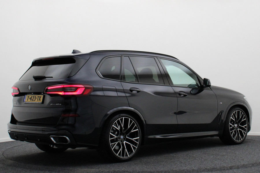 BMW X5 xDrive45e High Executive M Sport Panoramadak, Luchtvering, ACC, H&K, Head-Up, 360° Camera, Trekhaak, 22"