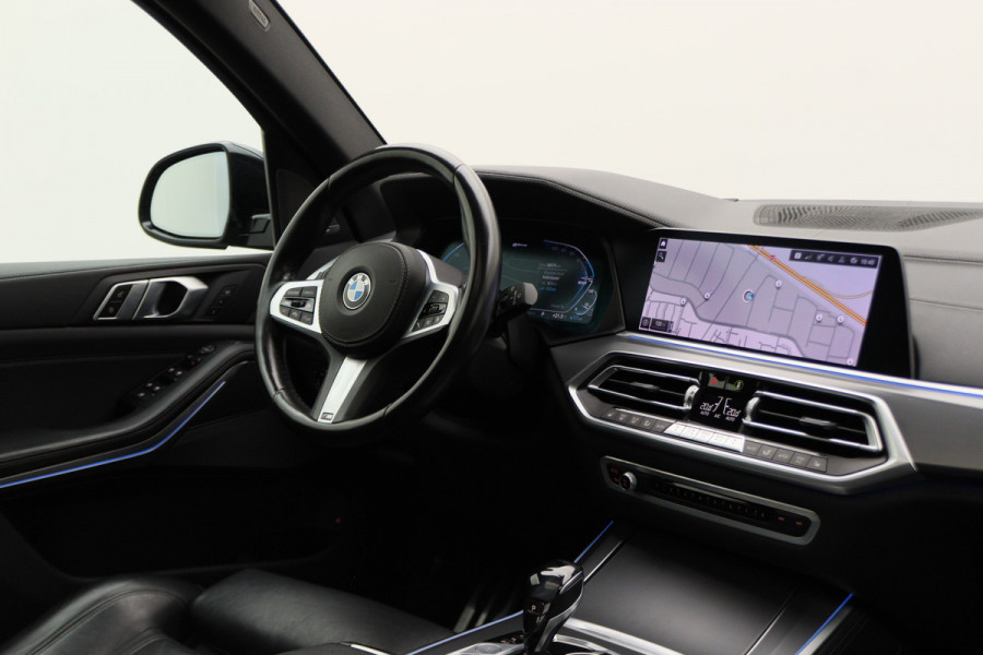 BMW X5 xDrive45e High Executive M Sport Panoramadak, Luchtvering, ACC, H&K, Head-Up, 360° Camera, Trekhaak, 22"
