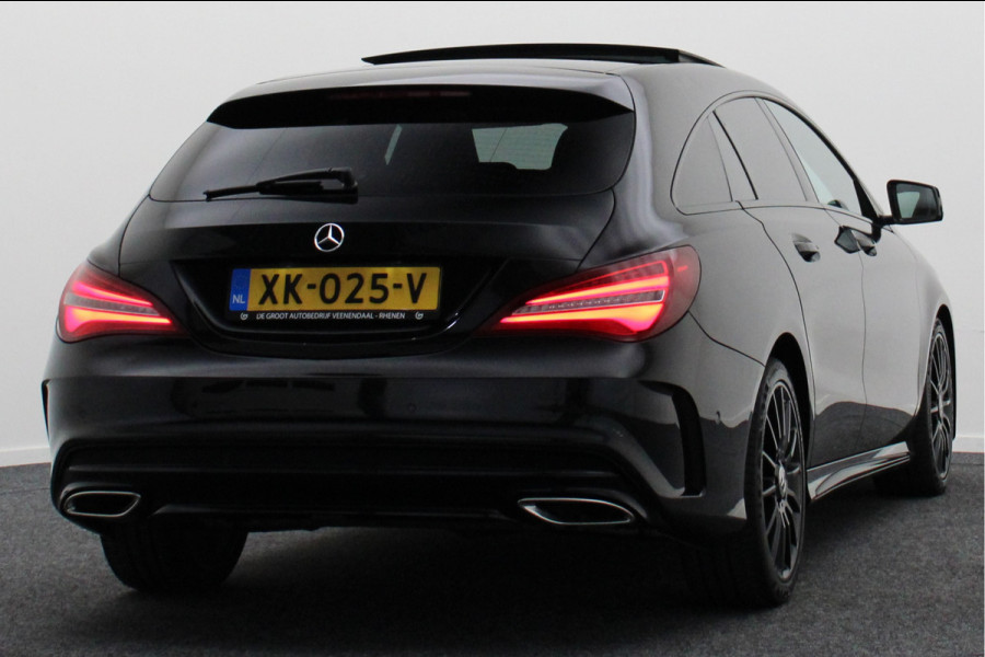 Mercedes-Benz CLA-Klasse Shooting Brake 180 Business Solution AMG Night Upgrade Automaat Panoramadak, LED, Camera, Navigatie, Stoelverwarming, PDC, 18"