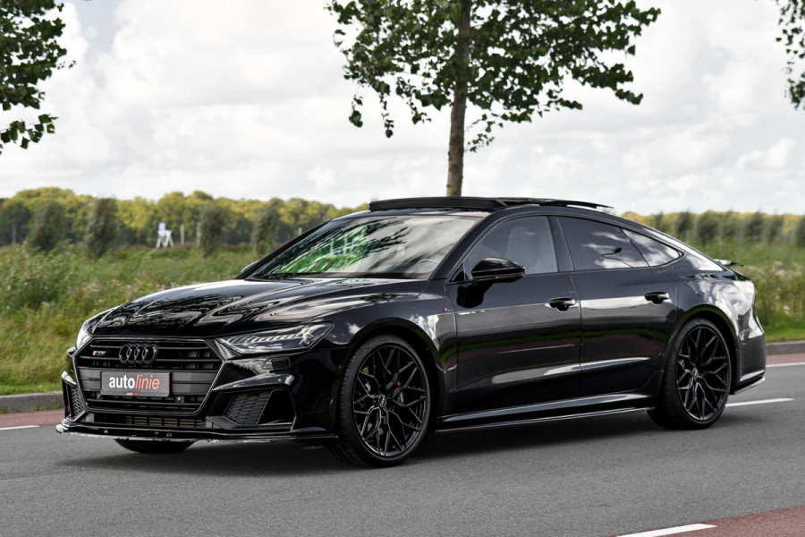 Audi A7 Sportback 50 TFSI e quattro 3x S-Line. Maxton, RS Zetels, Pano, Memory, HUD, Camera, Keyless, CarPlay!