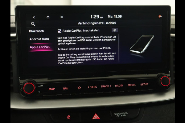 Kia ProCeed 1.5 T-GDI GT-Line | Panoramadak | Trekhaak | Stoel & stuurverwarming | Leder/Alcantara | Adaptive cruise | Carplay | Navigatie | Camera | Keyless | Digital Cockpit