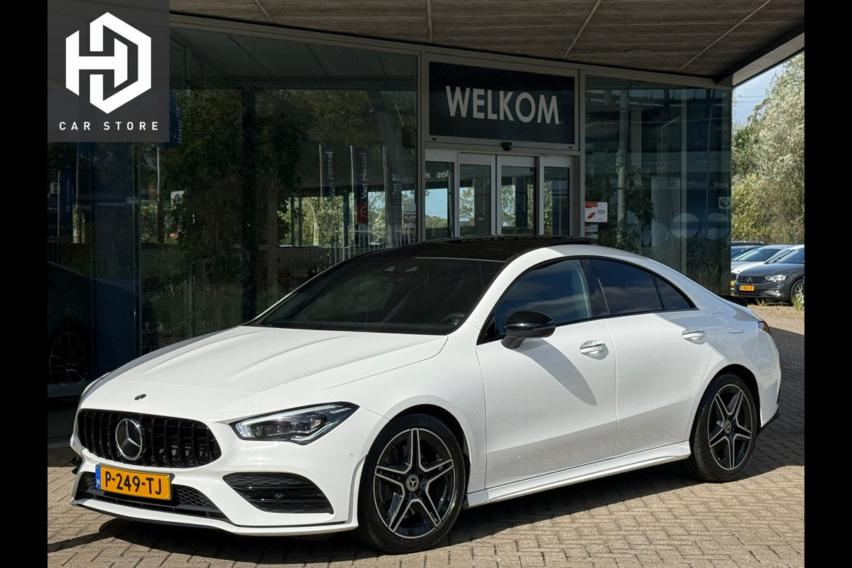 Mercedes-Benz CLA-Klasse 200 163pk AMG Line Pano|Sfeer|Panamerica Dealer Onderhouden