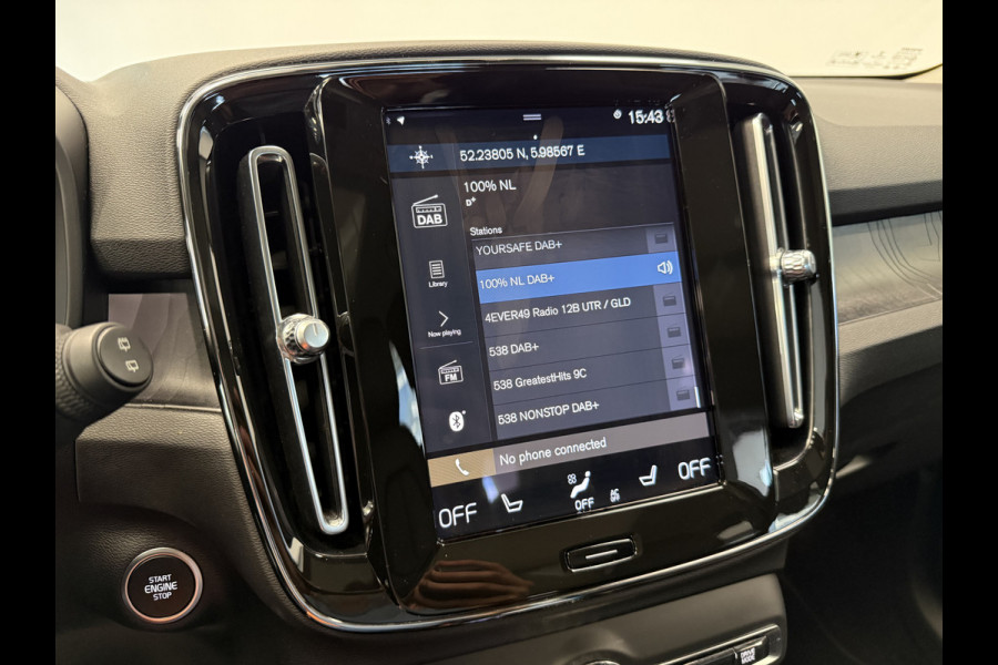 Volvo XC40 1.5 T4 Recharge Inscription H&K Stoel- en stuurverwarming. CC adaptief Leer