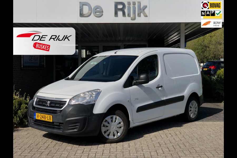 Peugeot Partner 120 1.6 BlueHDi 75 L1 Profit+ | Cruise, Airco, El. Ramen, Bluetooth/AUX | Financial lease mogelijkheden! |