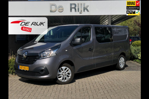 Renault Trafic 1.6 dCi T29 L2H1 DC Work Edition Energy | Navi, Camera, Trekhaak, Cruise, Airco, Android Auto| Dealeronderhouden |