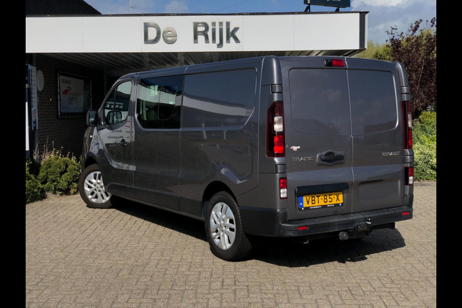 Renault Trafic 1.6 dCi T29 L2H1 DC Work Edition Energy | Navi, Camera, Trekhaak, Cruise, Airco, Android Auto| Dealeronderhouden |