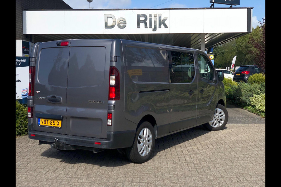 Renault Trafic 1.6 dCi T29 L2H1 DC Work Edition Energy | Navi, Camera, Trekhaak, Cruise, Airco, Android Auto| Dealeronderhouden |