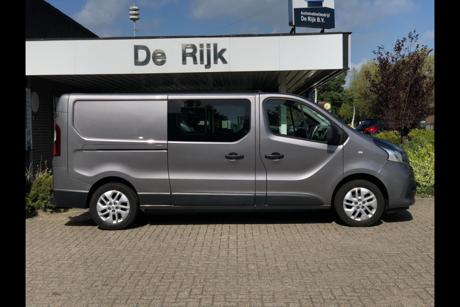 Renault Trafic 1.6 dCi T29 L2H1 DC Work Edition Energy | Navi, Camera, Trekhaak, Cruise, Airco, Android Auto| Dealeronderhouden |