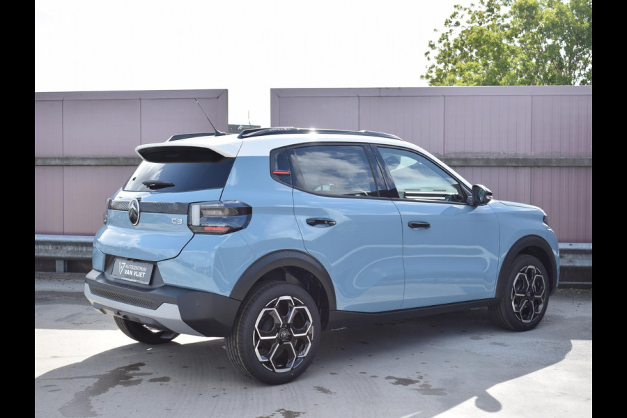 Citroën C3 1.2 Turbo 100pk Max | camera + sensoren | carplay | navigatie | E.C.C. | cruise control | uit voorraad leverbaar
